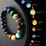 Planet Space Bead Bracelet