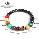 Planet Space Bead Bracelet