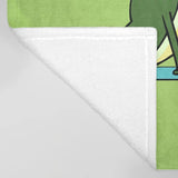 Funny Avocado Yoga Blanket