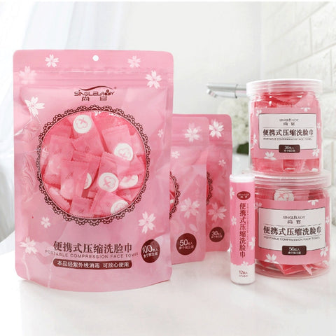 Travel Wipes Portable Compressed Towel Tablets