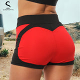 High Waist Heart Booty Breathable Shorts