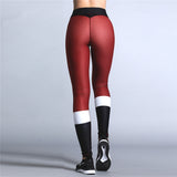 Lady Claus Christmas Leggings