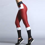 Lady Claus Christmas Leggings